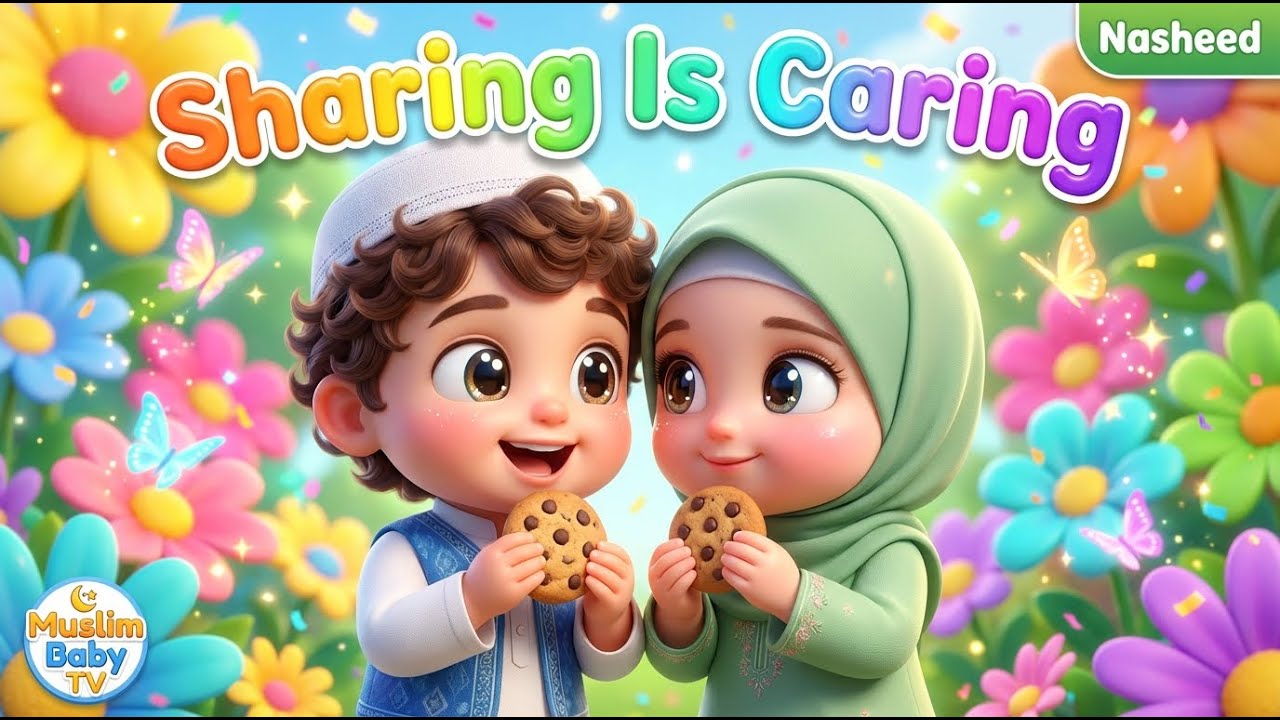 Sharing is Caring: Islamic Kids Song for Kindness & Friendship | Muslim Kids Songs and Rhymes
