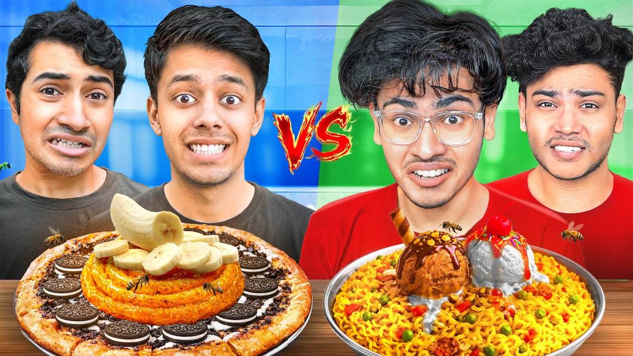 Extreme Weird Food Combination Challenge !