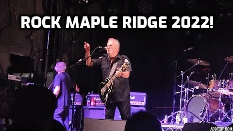 April Wine, Nick Gilder, Headpins, and Toronto Liv...