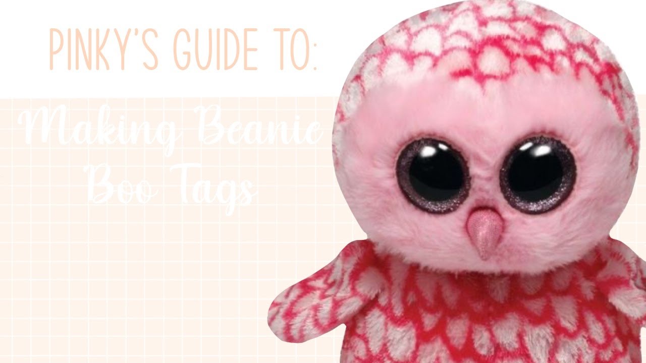 Pinky’s Guide To: Making Beanie Boo Tags (Episode #3)