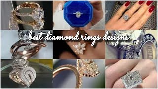 diamond ring design for female || best diamond rings for ladies || latest designs of diamond rings screenshot 5