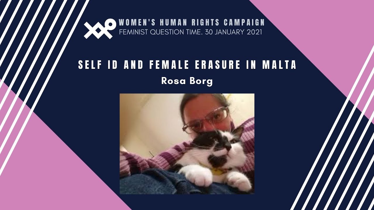 Self ID and Female Erasure in Malta - Rosa Borg