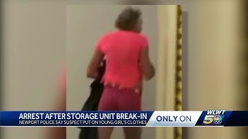 Police: Man accused of breaking into storage unit, trying on girl’s clothes arrested