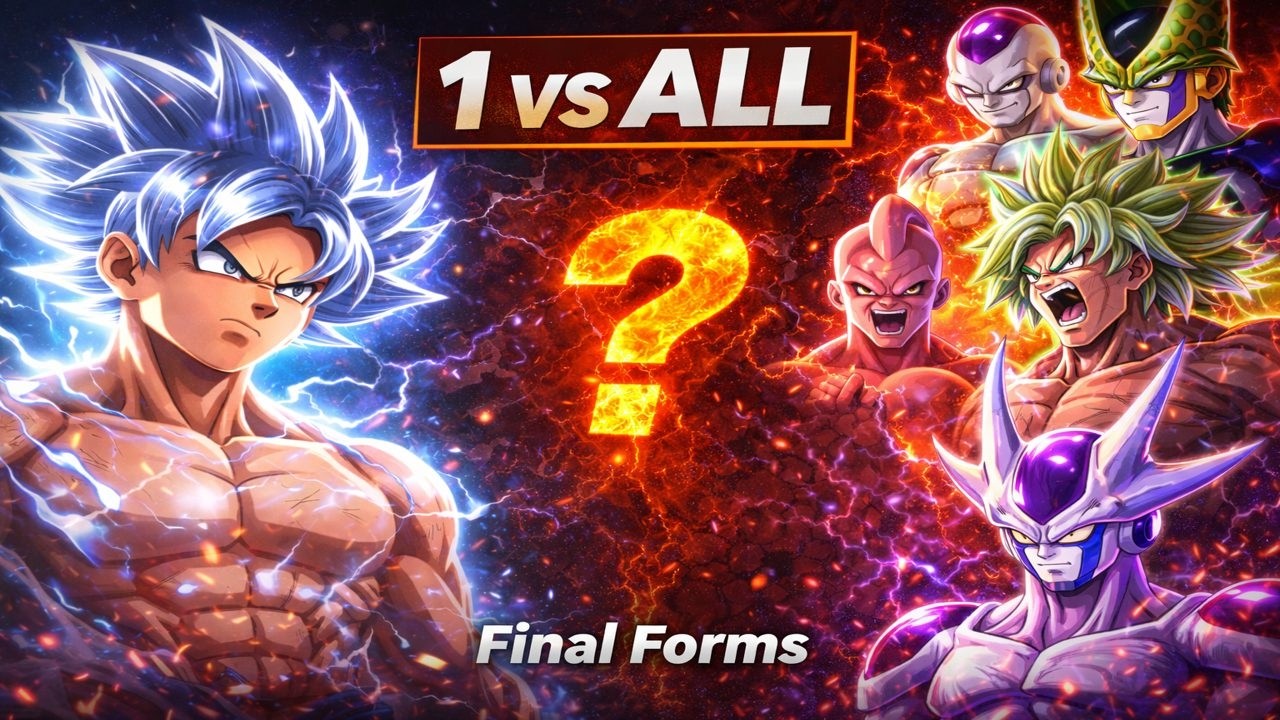 Goku vs ALL Supervillains (Final Forms) 🔥