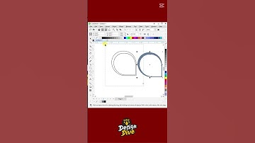 Corel Draw Tips | Make Flower Shape #designdive #coreldrawtutorial #graphicdesign
