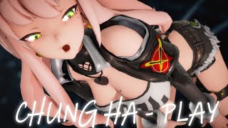 【ゼンレスゾーンゼロ/Zenless Zone Zero】Nicole DemaraでCHUNG HA - PLAY【4K】【MMD】【カメラ配布/Camera DL】