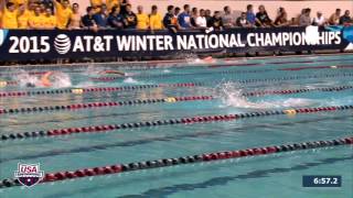 2015 AT&T Winter National Championships Menโs 1500m Freestyle Final