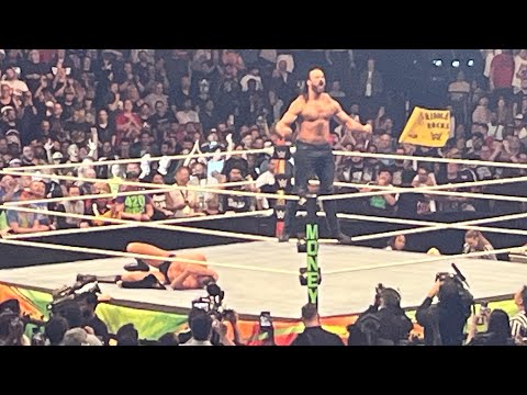DREW MCINTYRE RETURNS AT MONEY IN THE BANK! IN ARENA REACTION!