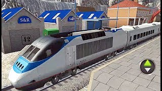 Mountain Train Simulator 3D- Hill Train Stations - Level 14 screenshot 5