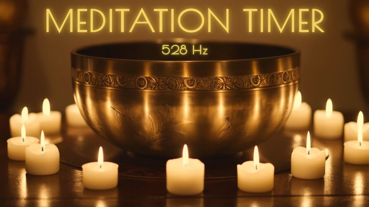 Singing Timer Meditate with Singing Bowl Timer π§ 528Hz Healing Sound (4 Hours) - YouTube