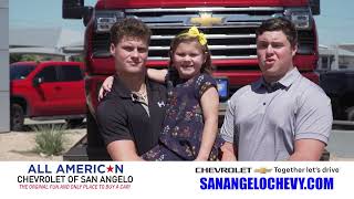 It's Truck Month at All American Chevrolet of San Angelo!