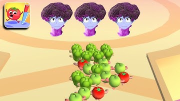 Fruit Rush Max Level - All Levels Gameplay (iOS & Android) Walkthrough Part 48