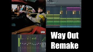 Jack Harlow feat. Big Sean -- Way Out Instrumental Remake FL Studio Tutorial (FLP in Description)