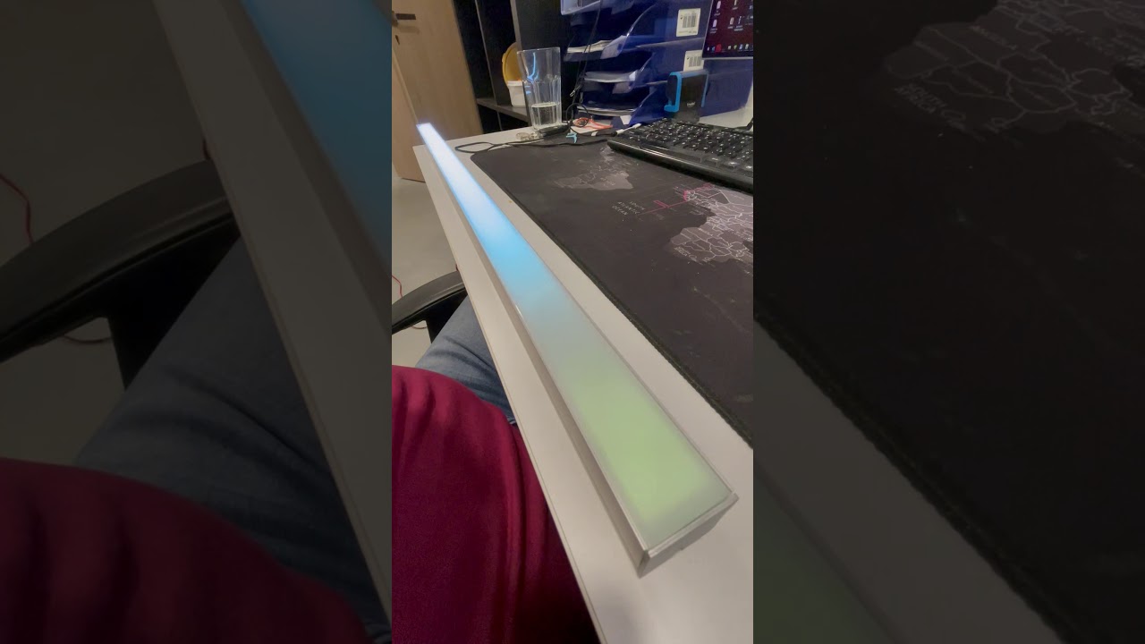 12V RGB LED bar testing. 30mm width.