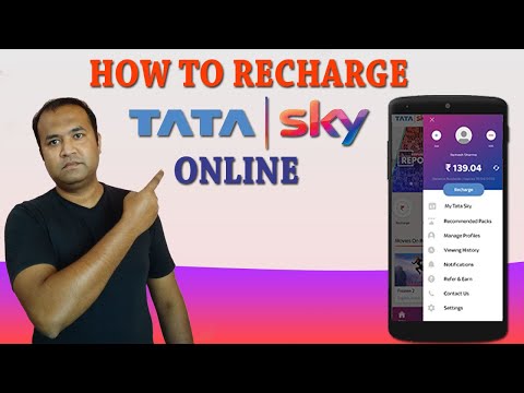 How To Recharge Tata Sky HD Online 2020 | Mobile Se Tata Sky Ko Recharge Kaise Kare |  Tata Sky App