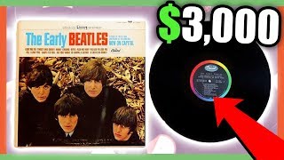 VINYL RECORDS WORTH MONEY - VALUABLE ITEMS TO LOOK FOR AT GARAGE SALES!!!