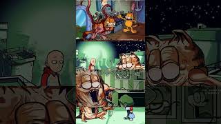 FNF Showdown: Garfield Takes on One Punch Man in Epic Mobile Battle! #garfield #onepunchman #fnf