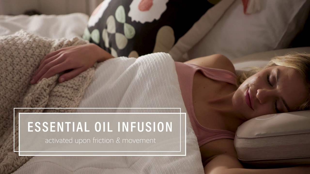 Comfort Revolution Aromatherapy Chamomile Memory Foam Pillow