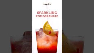 Monin How-To Sparkling Pomegranate