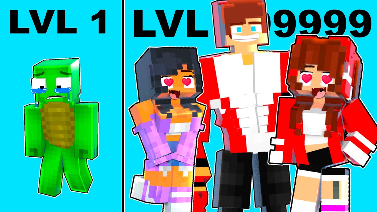 MAIZEN : JJ and Mikey CROOK vs BOSS - Animation JJ & Mikey