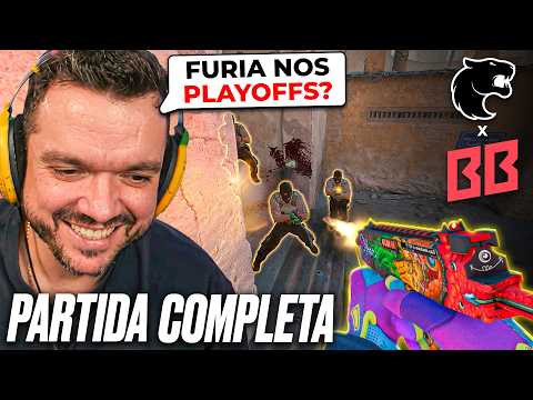 VALENDO PLAYOFF! - FURIA x BETBOOM - IEM COLOGNE MAJOR STAGE 3 - PARTIDA COMPLETA