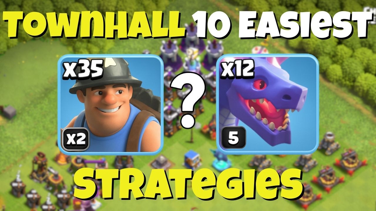 Miner Easiest townhall 10 Attack Strategy – Clash Of Clans