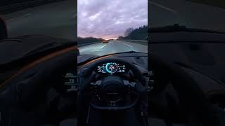 POV: 360 km/h Koenigsegg Jesko vs Bugatti Veyron Autobahn Duel | Anna's Cars From the cockpit of