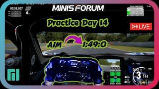 Practice Day 14 | Aim under 1:49:0 on Hungaroring  | LFM | ACC | Sim Rui To LC Pedals | Cammus C12 @fk_tech