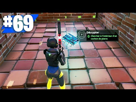 Vidéo: Où Trouver Fortbyte 69: Trouvé Dans Un Bâtiment De Cochon En Pierre à Fortnite