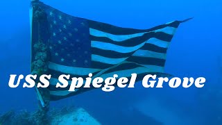 Spiegel Grove wreck, diving with Scuba Tech at Horizon Divers