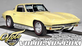 1967 Chevrolet Corvette For Sale At Volo Auto Museum V19187