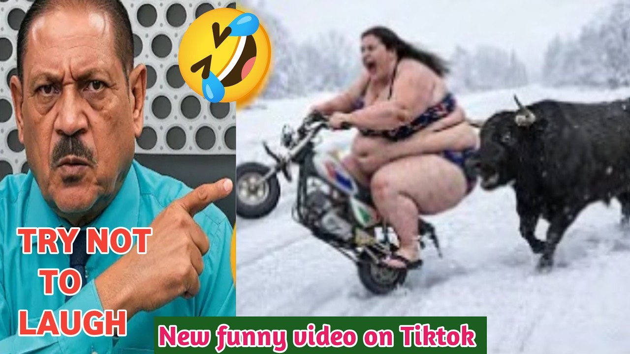 Испытание «Попробуй не засмеяться»🤣 | Самое безумно смешное видео в мире, эпизод 95