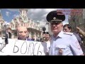 Маска Путина вновь на Красной площади.