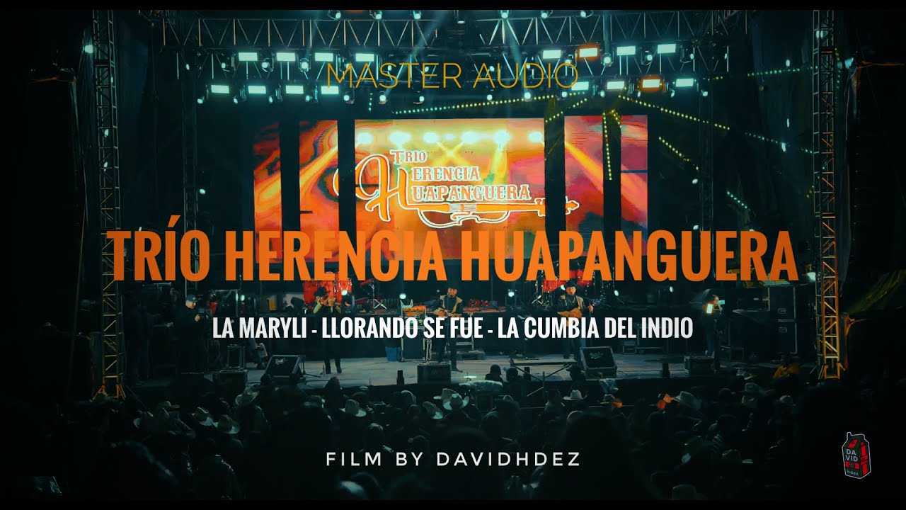 Llorando se fue - La Marilyn - La Cumbia del Indio - Trio Herencia Huapanguera