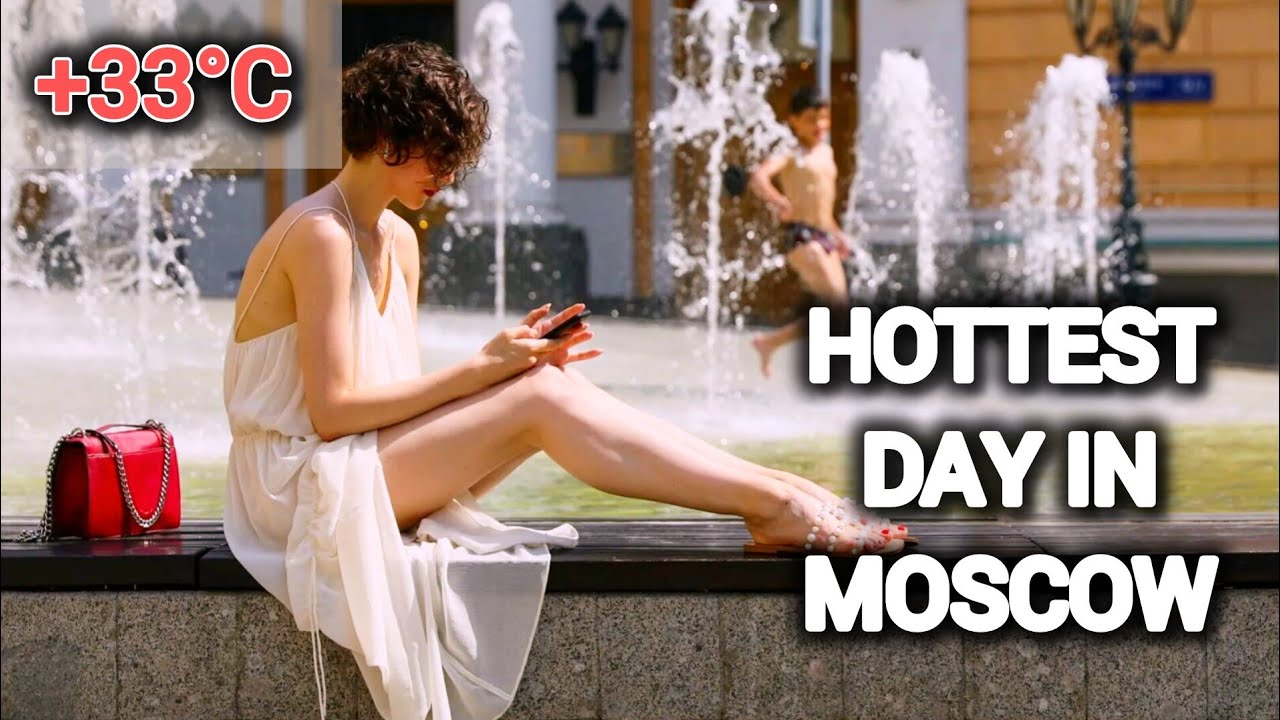 A typical hottest day in Moscow, Russia 🇷🇺Red Square