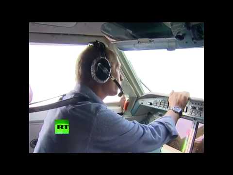 Putin Takes Flight