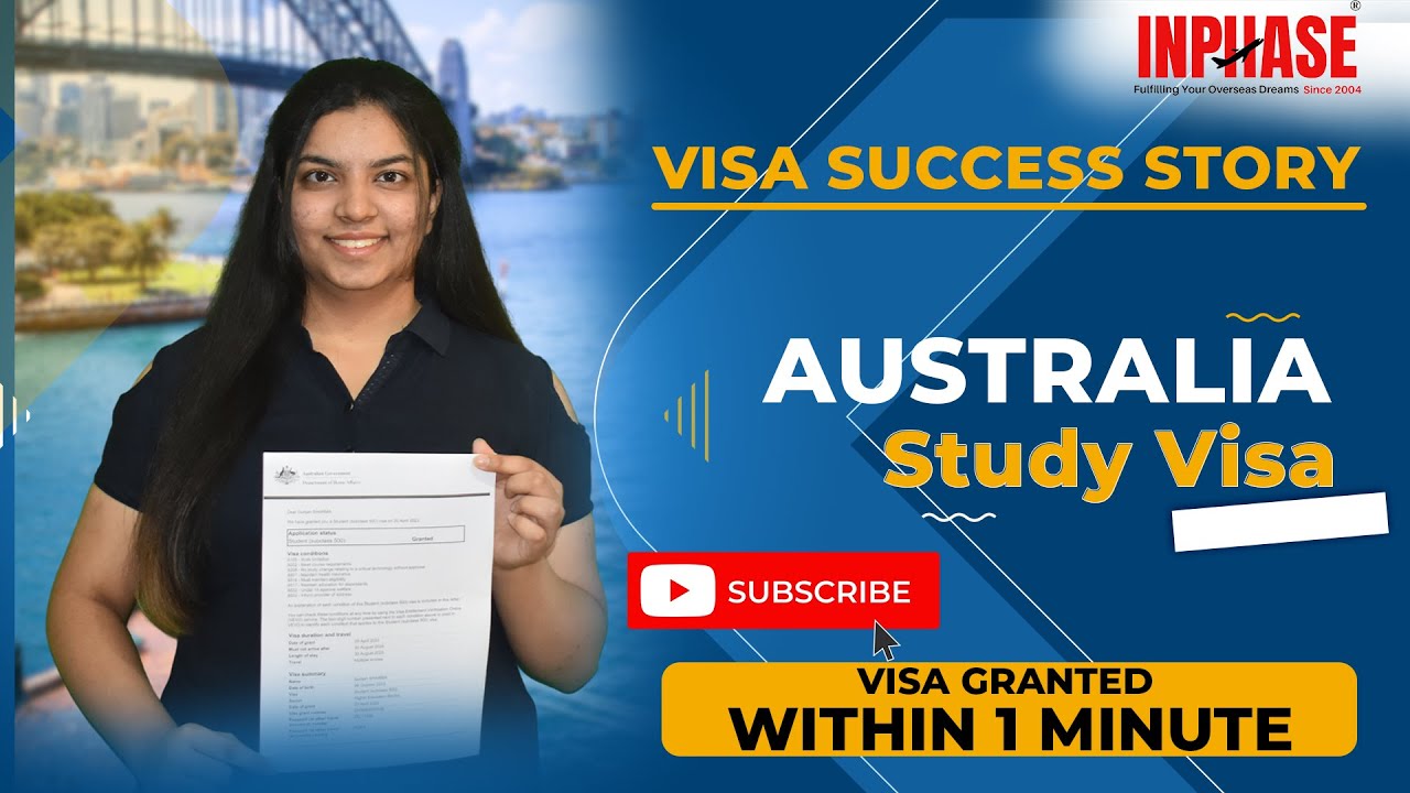 𝗢𝗻𝗲 𝗺𝗼𝗿𝗲 𝗔𝘂𝘁𝗼 𝗚𝗿𝗮𝗻𝘁 𝗩𝗶𝘀𝗮 𝐀𝐮𝐬𝐭𝐫𝐚𝐥𝐢𝐚 𝐒𝐭𝐮𝐝𝐲 𝐕𝐢𝐬𝐚 𝐀𝐩𝐩𝐫𝐨𝐯𝐞𝐝 INPHASE