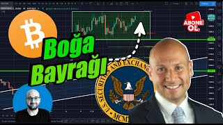 BİTCOİNDE BOĞA BAYRAĞI MI OLUŞUYOR❓XRP DELİSTİ BORSALARI KÖŞEYE SIKIŞTIRDI❗️SEC'E BTC SEVEN BAŞKAN❗️