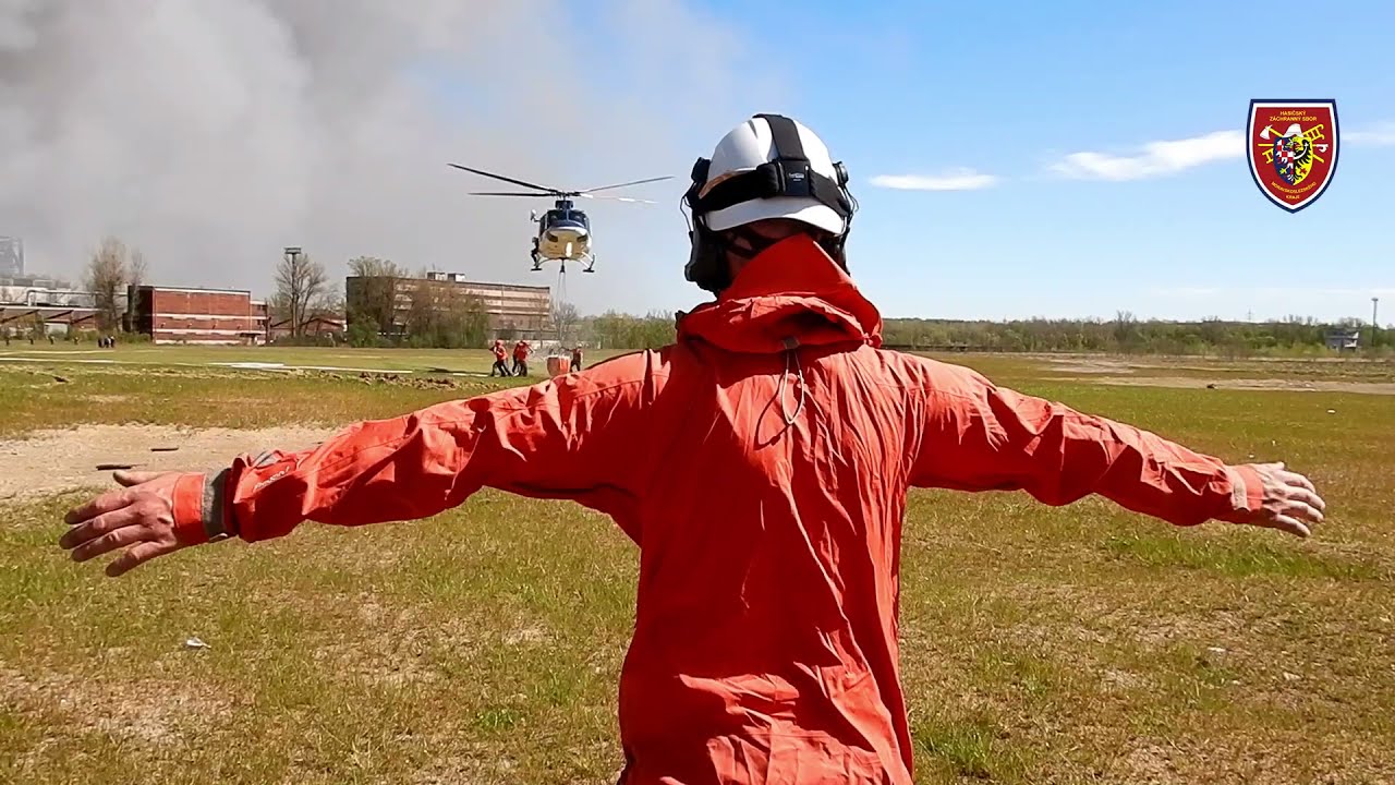 10.5.2021 Zvláštní stupeň poplachu byl vyhlášen u požáru odpadu v Ostravě - Vítkovicích | HZS MSK