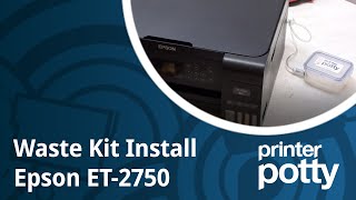 Waste ink kit installation Epson ET-2750