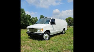 2002 Ford Econoline E250 Extended Cargo Van • k9motors.com
