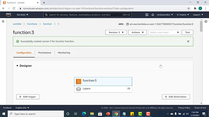 aws lambda version and alias #aws #lambda #serverless
