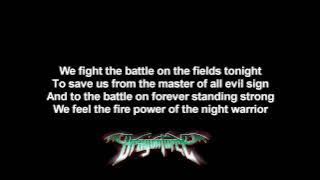 DragonForce - Black Winter Night | Lyrics on screen | HD