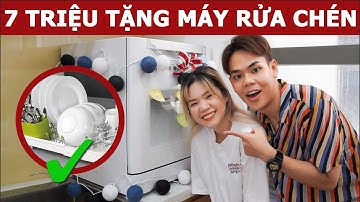 7 triệu mua Máy Rửa Chén tặng bé Mỡ | Oops Banana Vlog 168