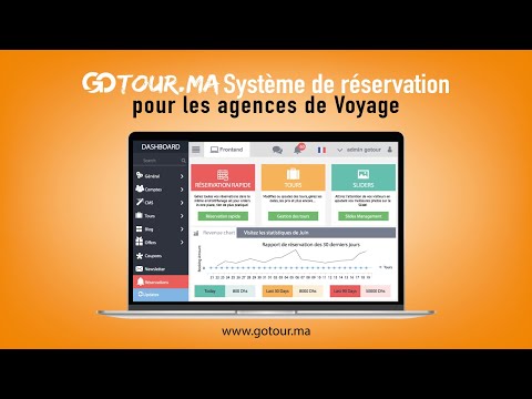 GOTOUR.ma : creation Site web  Système de réservation pour les agences de voyage