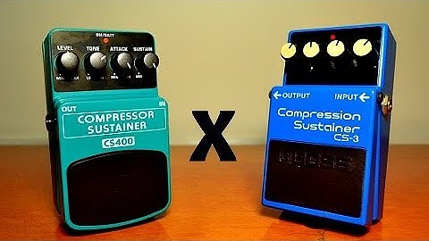 Behringer CS400 x Boss CS 3