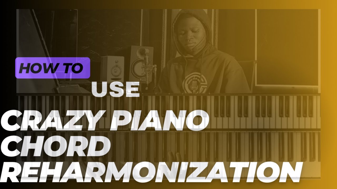 PIANO TUTORIAL || CRAZY PIANO CHORD REHARMONIZATION TO SPICE UP YOUR ...