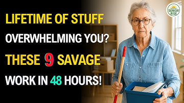 After 60? These 9 Savage Decluttering Habits Can Clear a Lifetime of Clutter in 2 Days Flat