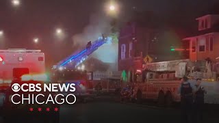 Fire breaks out at bar in Chicago's Irving Park neighborhood