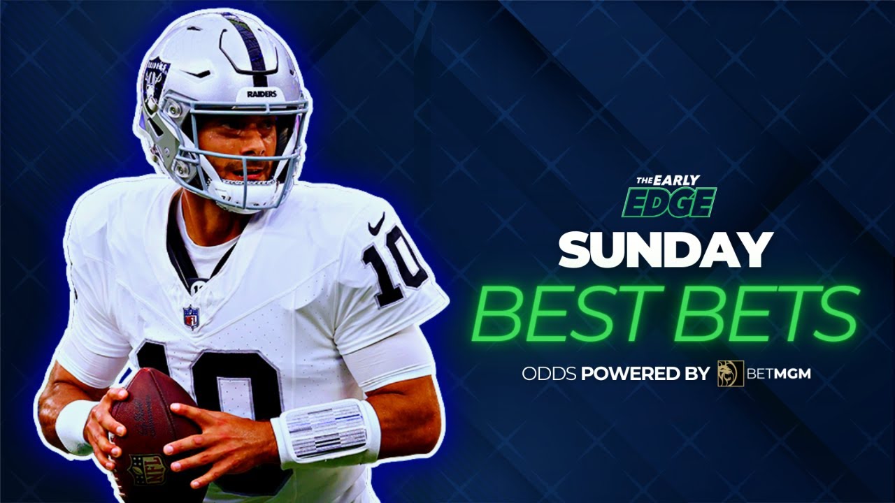 Sunday's BEST BETS: NFL Week 3 Picks and Props! | The Early Edge - YouTube